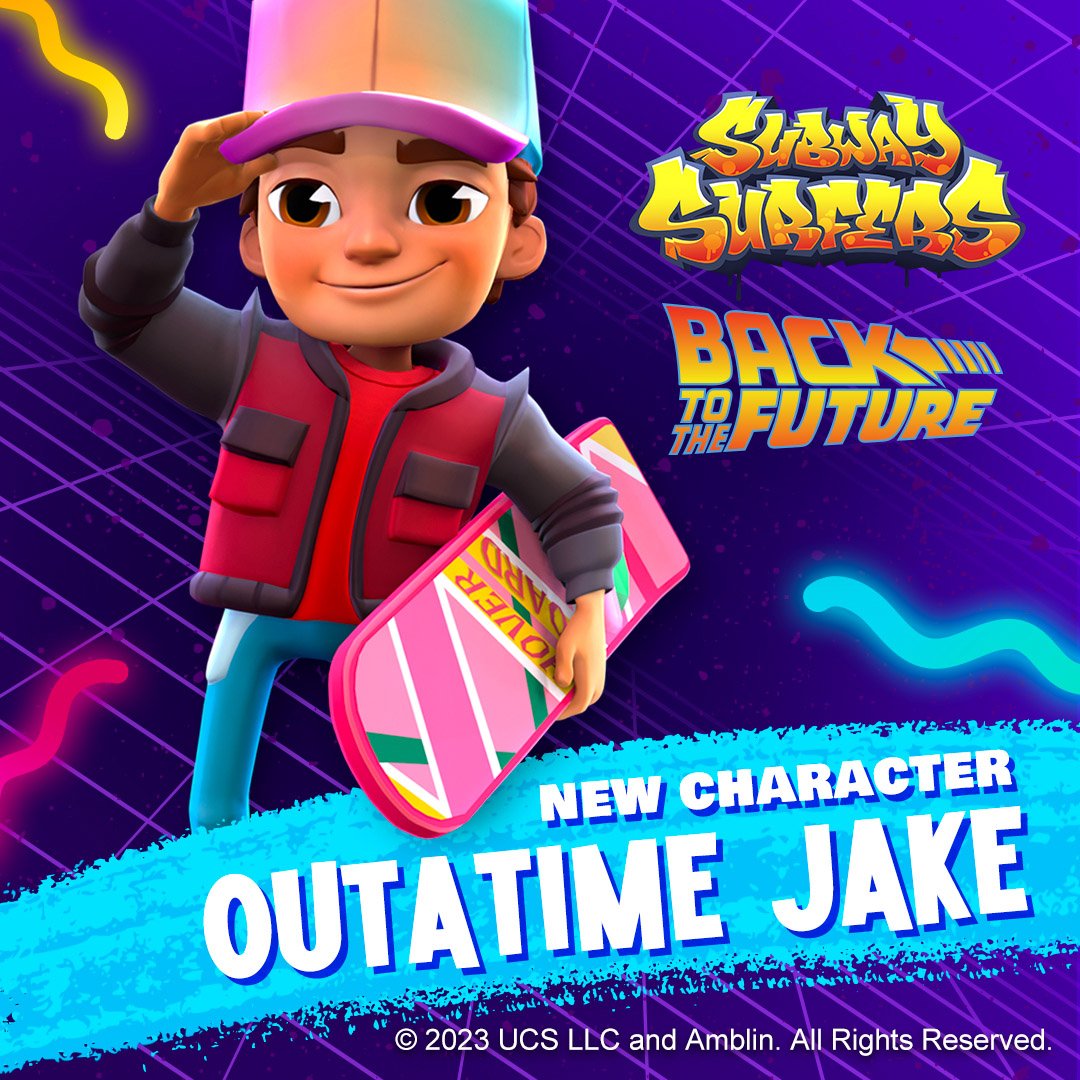 Back to the Future™ Trilogy — “Subway Surfers” Partners with Universal  Games and Digital Platforms for “Back to the Future” In-Game Activation