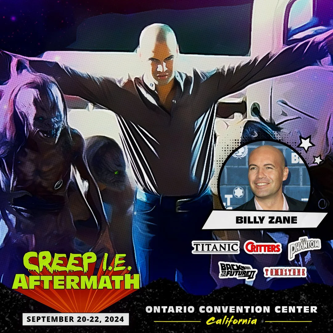 Meet Billy Zane at Creep I.E. Con September 20-22, 2024 — Ontario, California