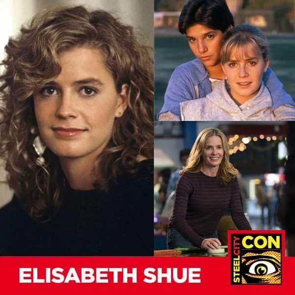 Meet Elisabeth Shue at Steel City Con August 9-11, 2024 — Monroeville, Pennsylvania