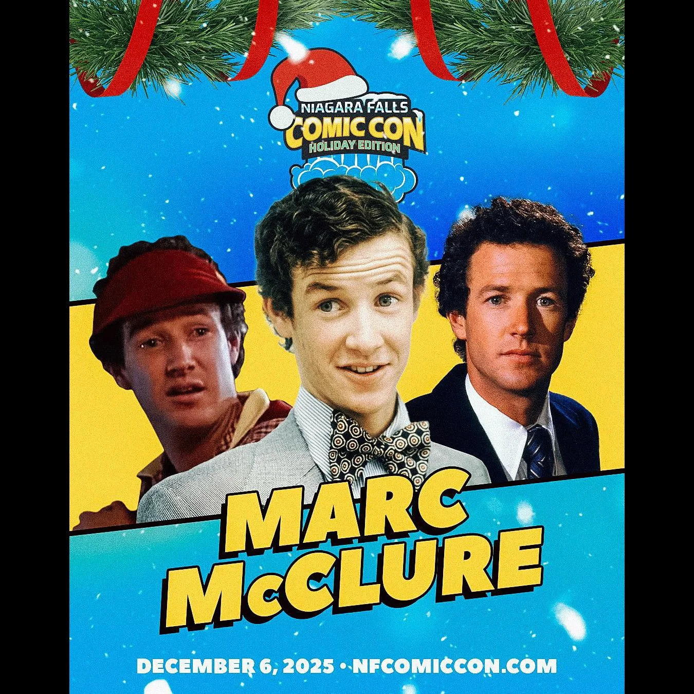 Meet Marc McClure at Niagara Falls Comic Con December 6, 2025 — Niagara Falls, Ontario, Canada