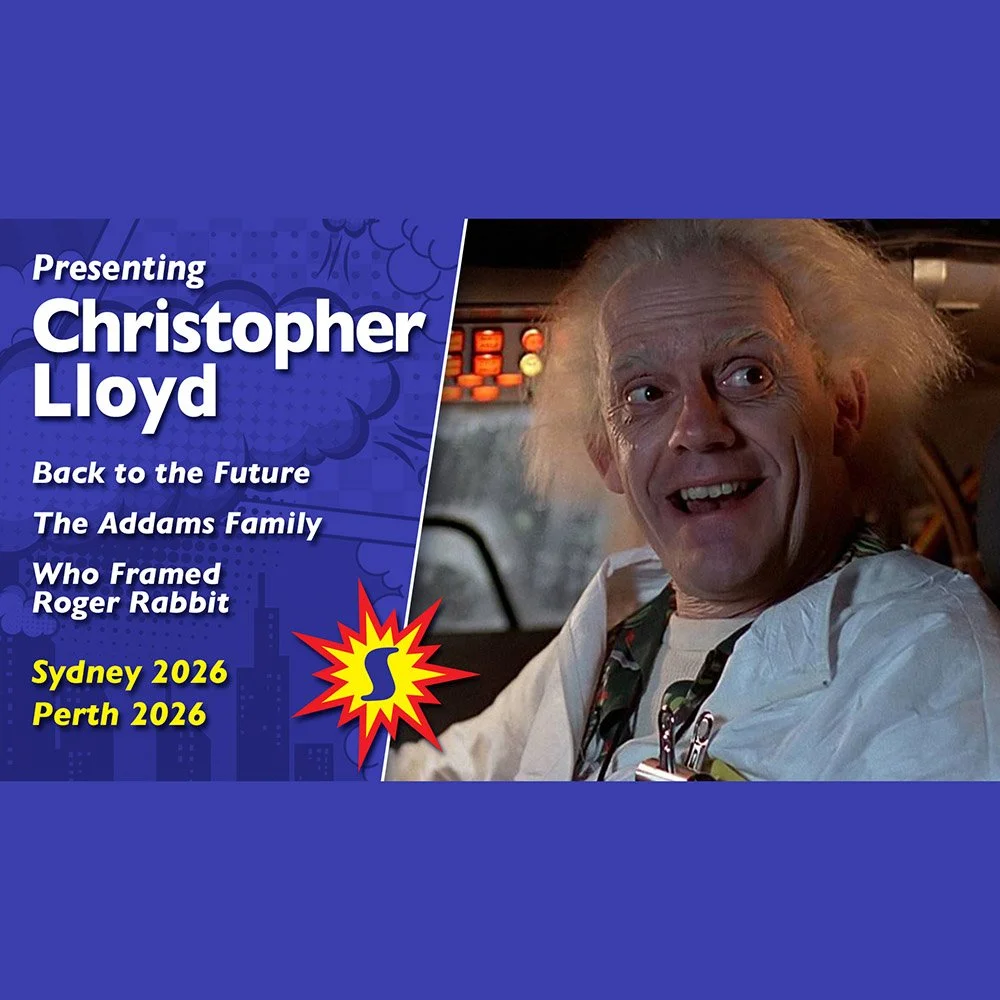 Meet Christopher Lloyd at Supanova Comic Con &amp; Gaming June 19-21, 2026 — Sydney, Australia