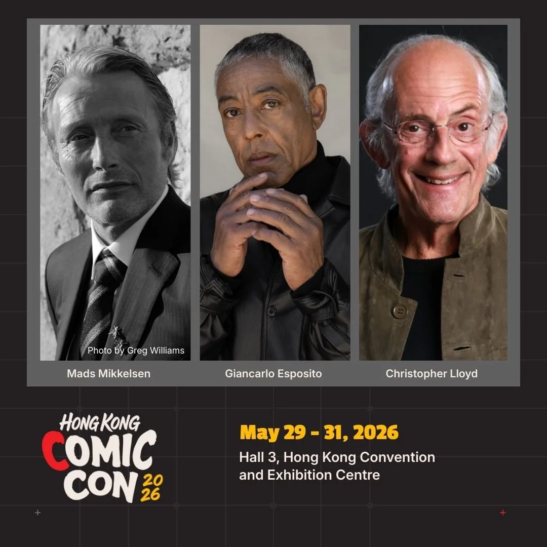 Meet Christopher Lloyd at the Hong Kong Comic Con May 29-31, 2026 — Wan Chai, Hong Kong, China