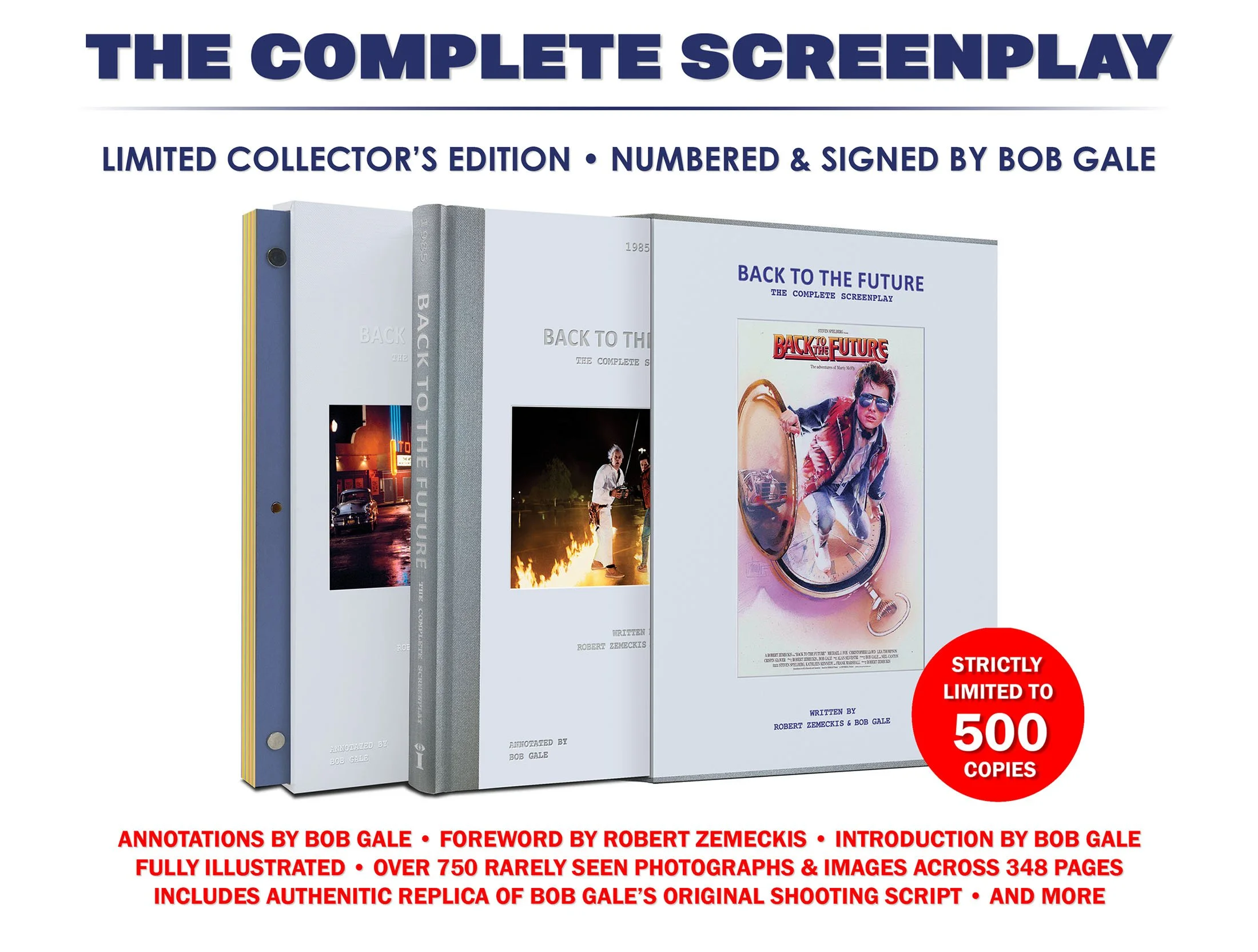 Back to the Future: The Complete Screenplay&nbsp;LIMITED Edition