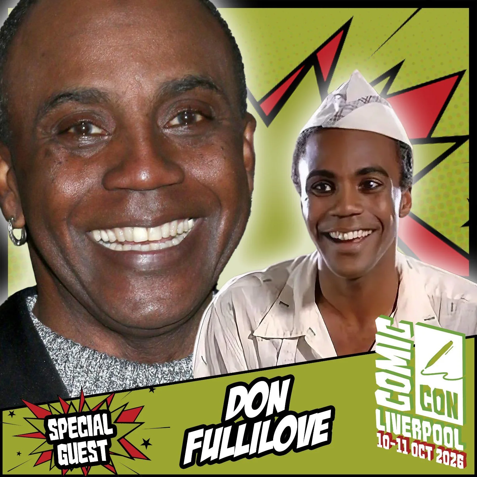 Meet Don Fullilove at Liverpool Comic Con October 10-11, 2026 — Liverpool, United Kingdom
