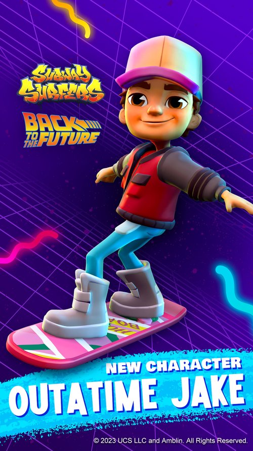 Back to the Future™ Trilogy — “Subway Surfers” Partners with Universal  Games and Digital Platforms for “Back to the Future” In-Game Activation