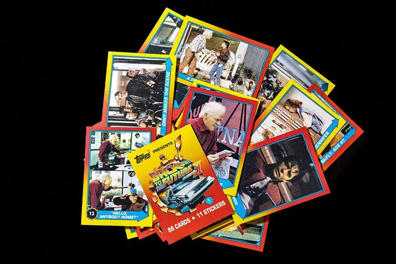 Back to the Future Part II Topps Trading Cards by Michael Klastorin