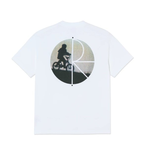 POLAR SKATE CO - Fill Logo Tee | BMX Dreams - white