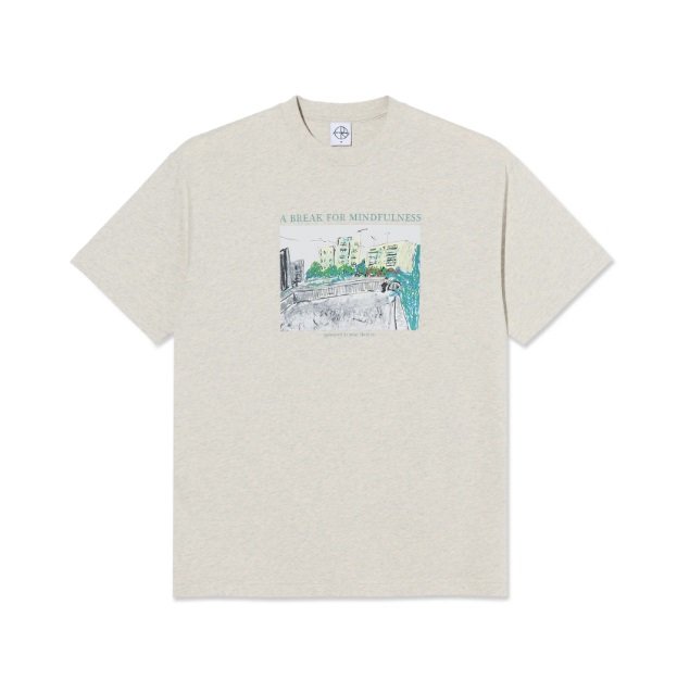 POLAR - Tee | Mindfulness - Ivory Grey Melange