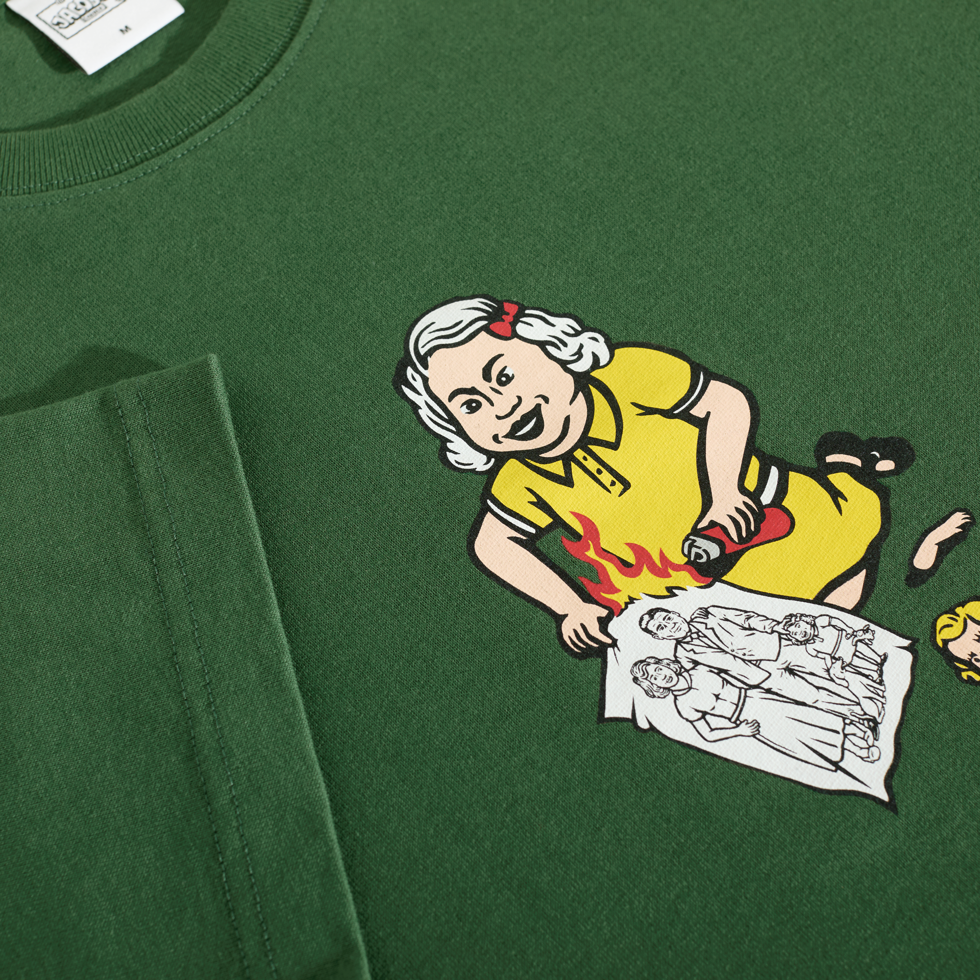 Polar-Skate-Co-SP25-Hard-Goods-Tee-Family-Affair-Forest-Green-3.png
