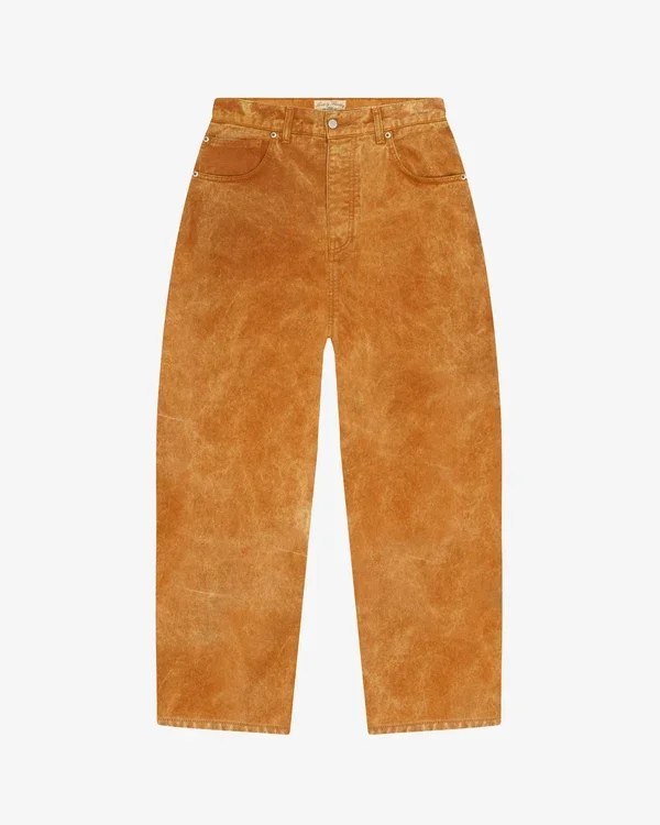 EMENTA SB - Bonga Patch Pants - Mustard washed