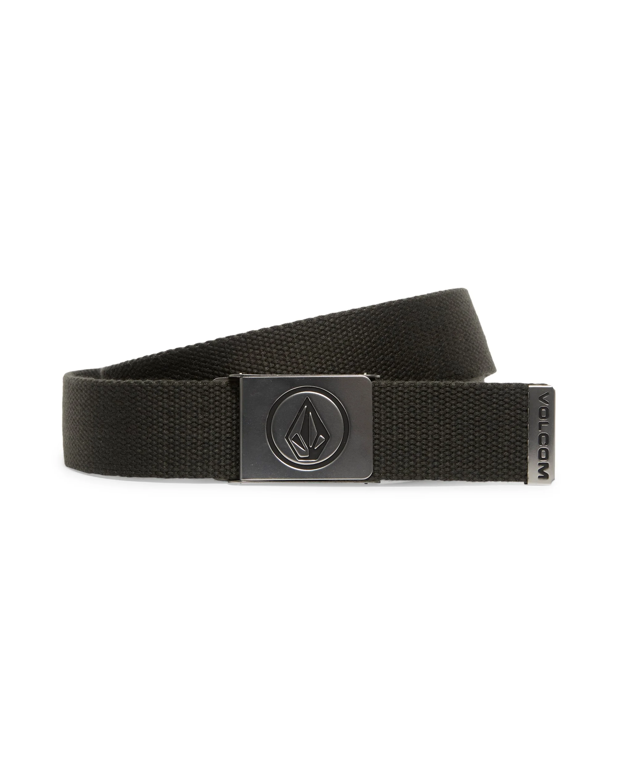 VOLCOM - Circle Web Belt - Rinsed black