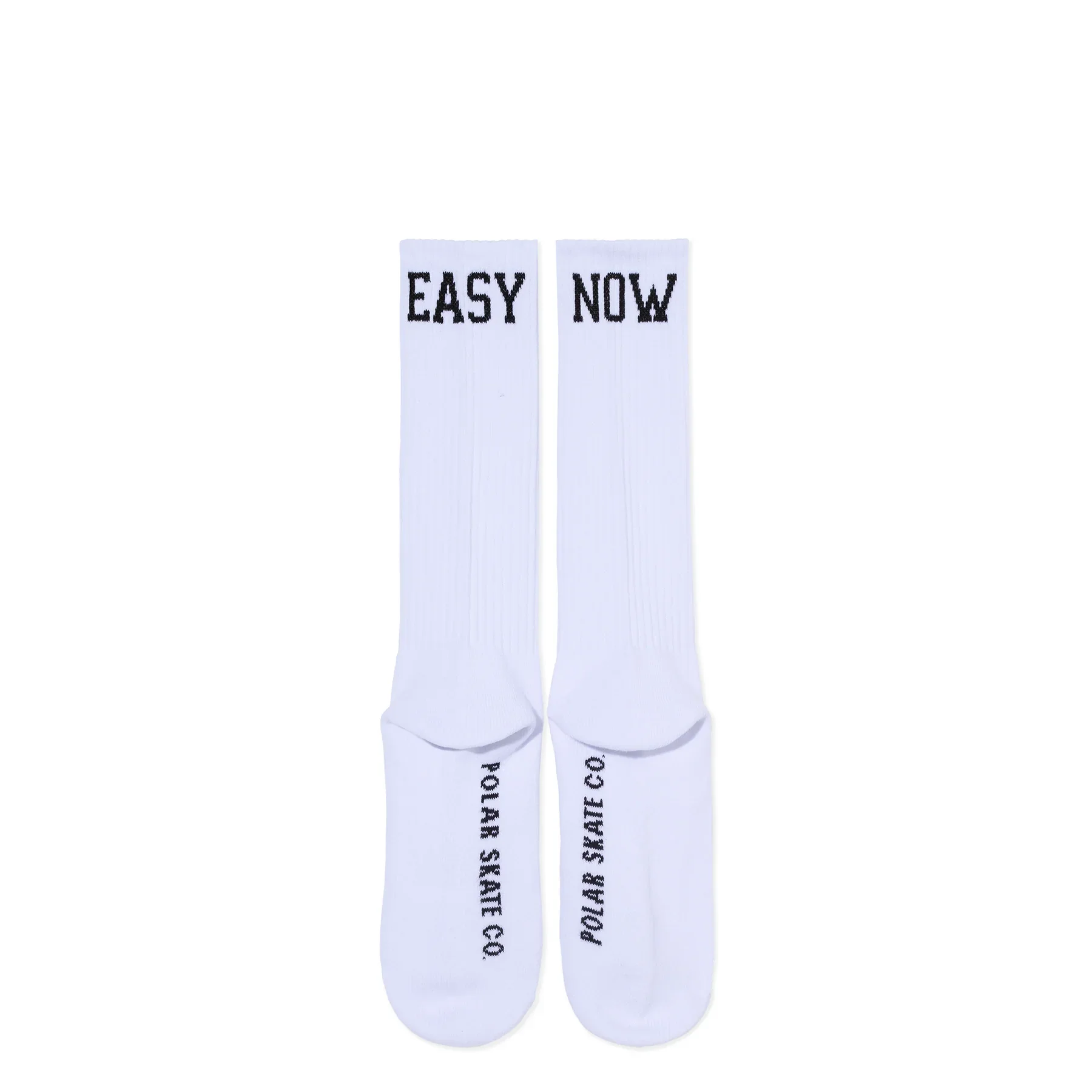 POLAR - Rib Socks - Long - Easy Now - White