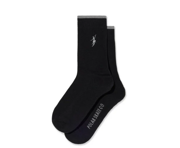 POLAR - Business Socks | No Complies Forever - Black/Grey