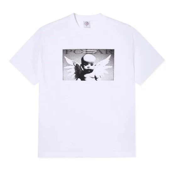 POLAR SKATE CO - Tee - Baby Angel - White