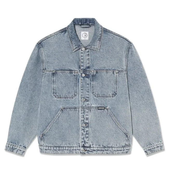 POLAR - Patrik Jacket - Heavy Washed Blue