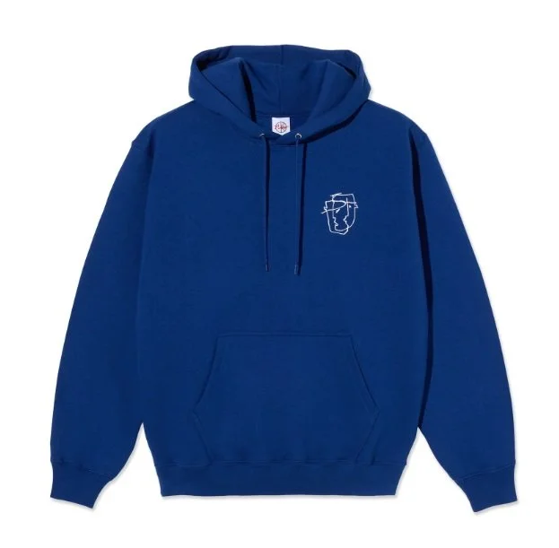 POLAR - Dave Hoodie | Tied Up - Ultramarine