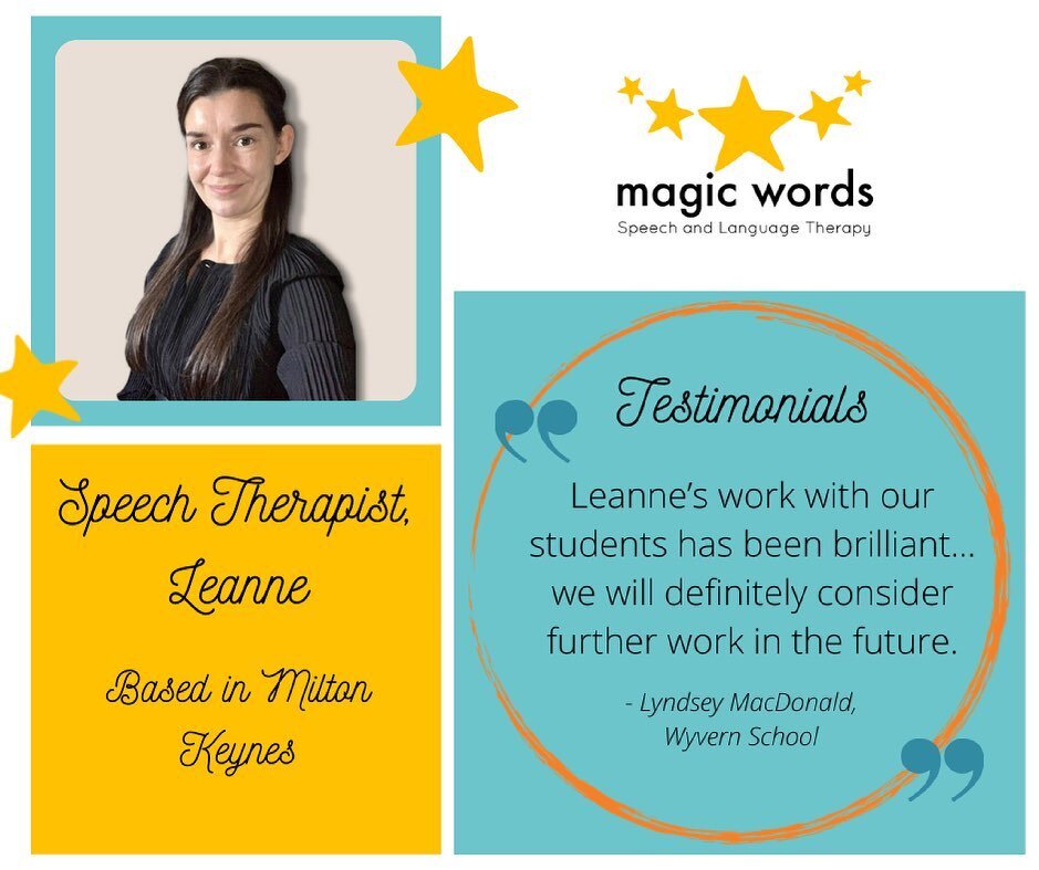 One of the most inspirational parts of our roles as Speech Therapists is getting positive feedback from the clients we are supporting. It means so much to us as a team to know that what we are doing really makes a difference. We&rsquo;re very proud o