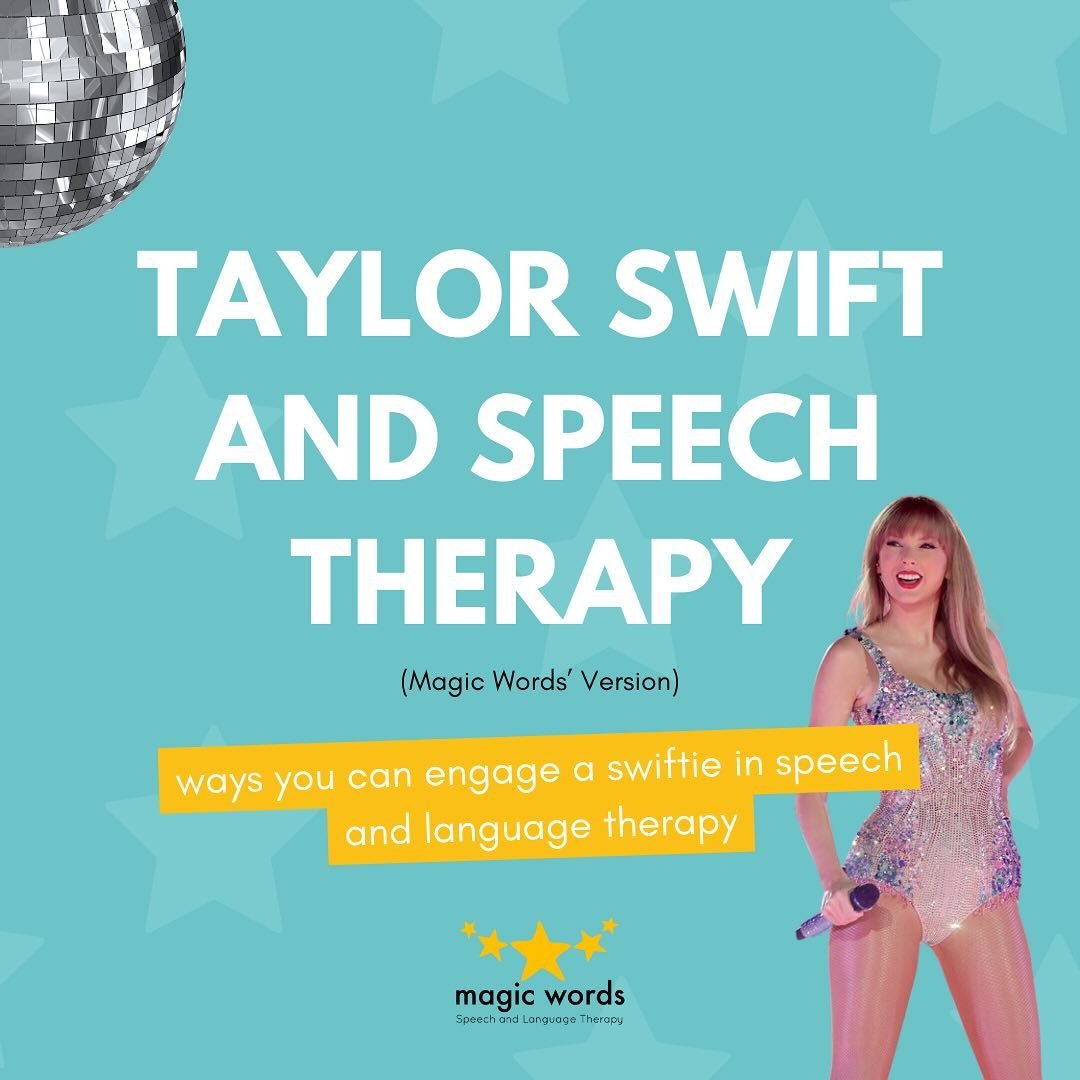 We&rsquo;re in our Speech Therapy era 🎤🪩💅⁣
⁣
We hope everyone&rsquo;s loving the new album, so in celebration we&rsquo;ve collated some really fun activities PERFECT for any Swifties out there who want to work on their speech, language and communi