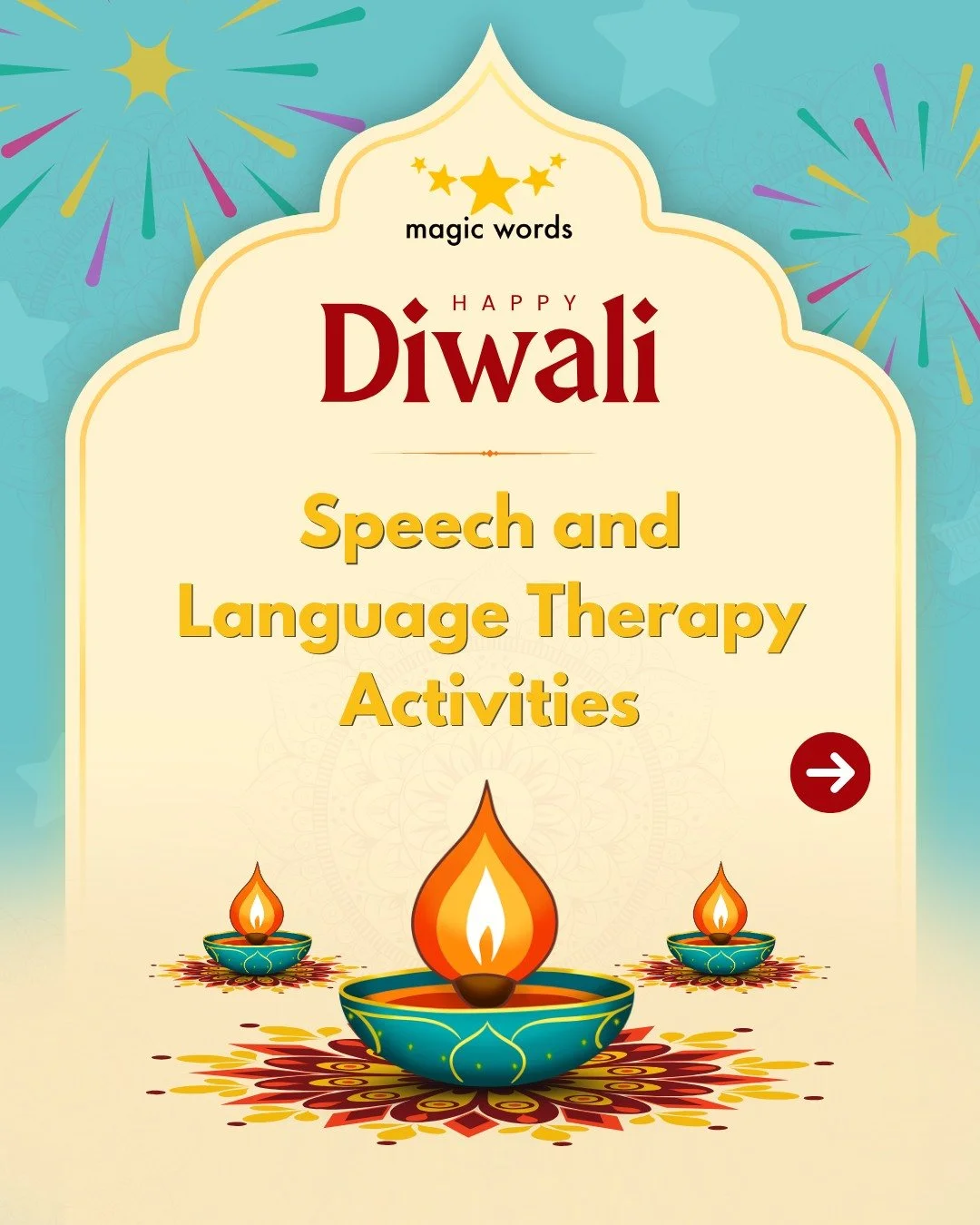 Celebrate Diwali with our speech and language therapy activity ideas! 🪔
Describe colourful diyas, sing Diwali-themed rhymes, enjoy all of the sweet treats - all while building vocabulary and exploring sensory language along the way!
Download our D