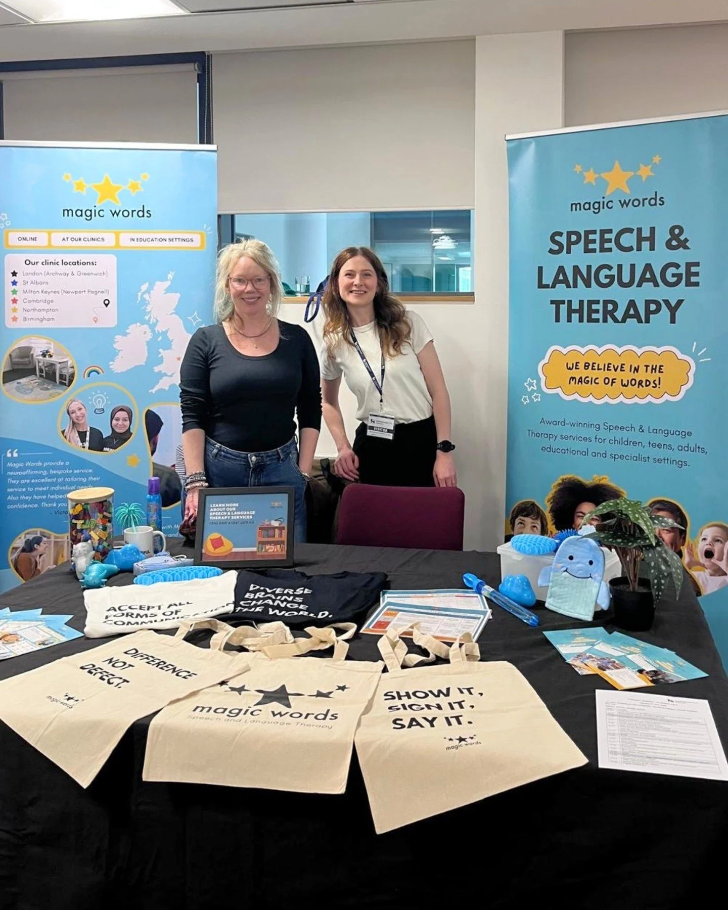 Thank you to @mybcu for having us at the Undergraduate Employer Roadshow on Monday 5th May. We had a fantastic time meeting students and sharing what Magic Words is all about! ⭐

A special thank you to the organisers, and to everyone who visited our 