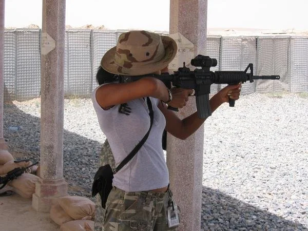 At the range, 