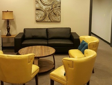 Lounge Area, Open Work spaces