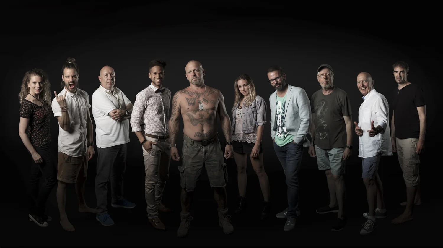 Auch Gölä und seine Crew liessen es sich nicht nehmen, bei uns vorbeizuschauen :-).
