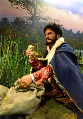 Arab silk merchant visiting Jorvik from the eastern Mediterranean
