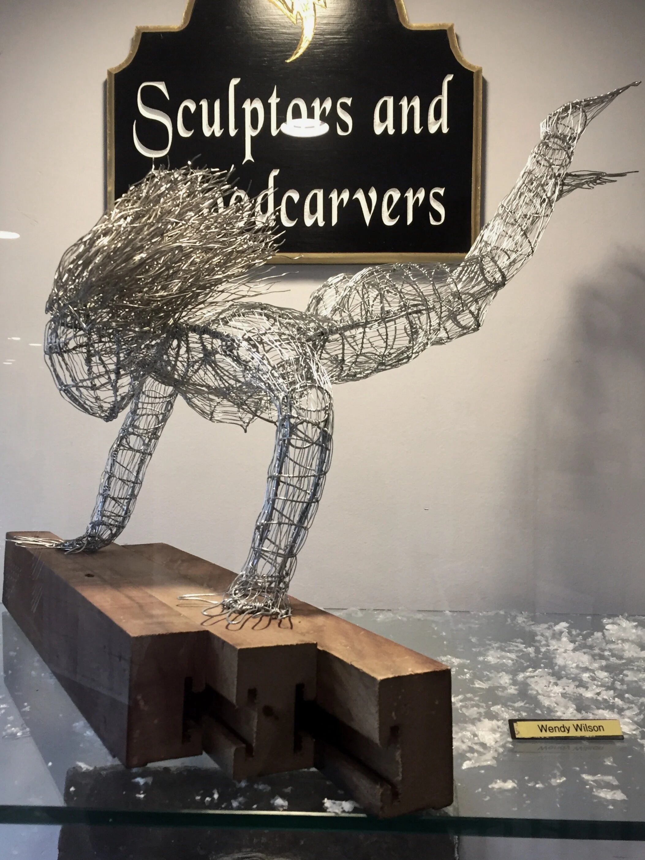 Shell Diver III, Winner of the Peoples' Choice Award, Double Door Gallery, Horseshoe Valley