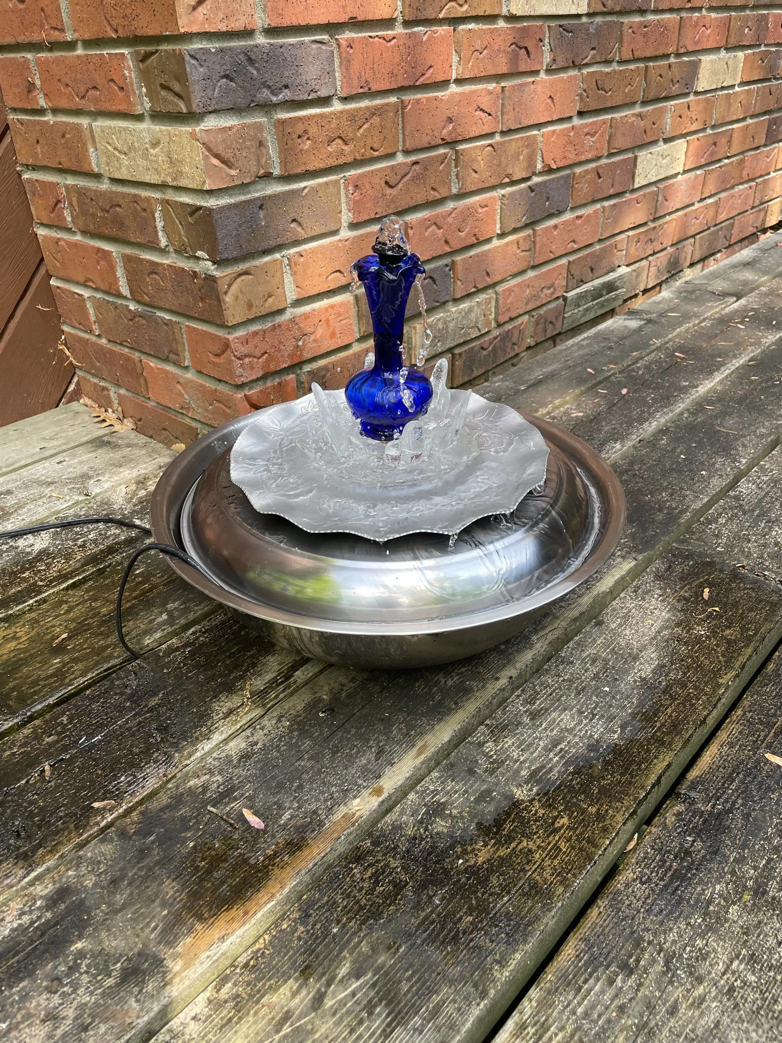 Fountain - Protected outdoor installation
