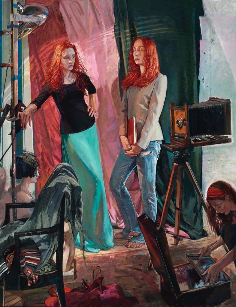 Painting by Jerome Witkin