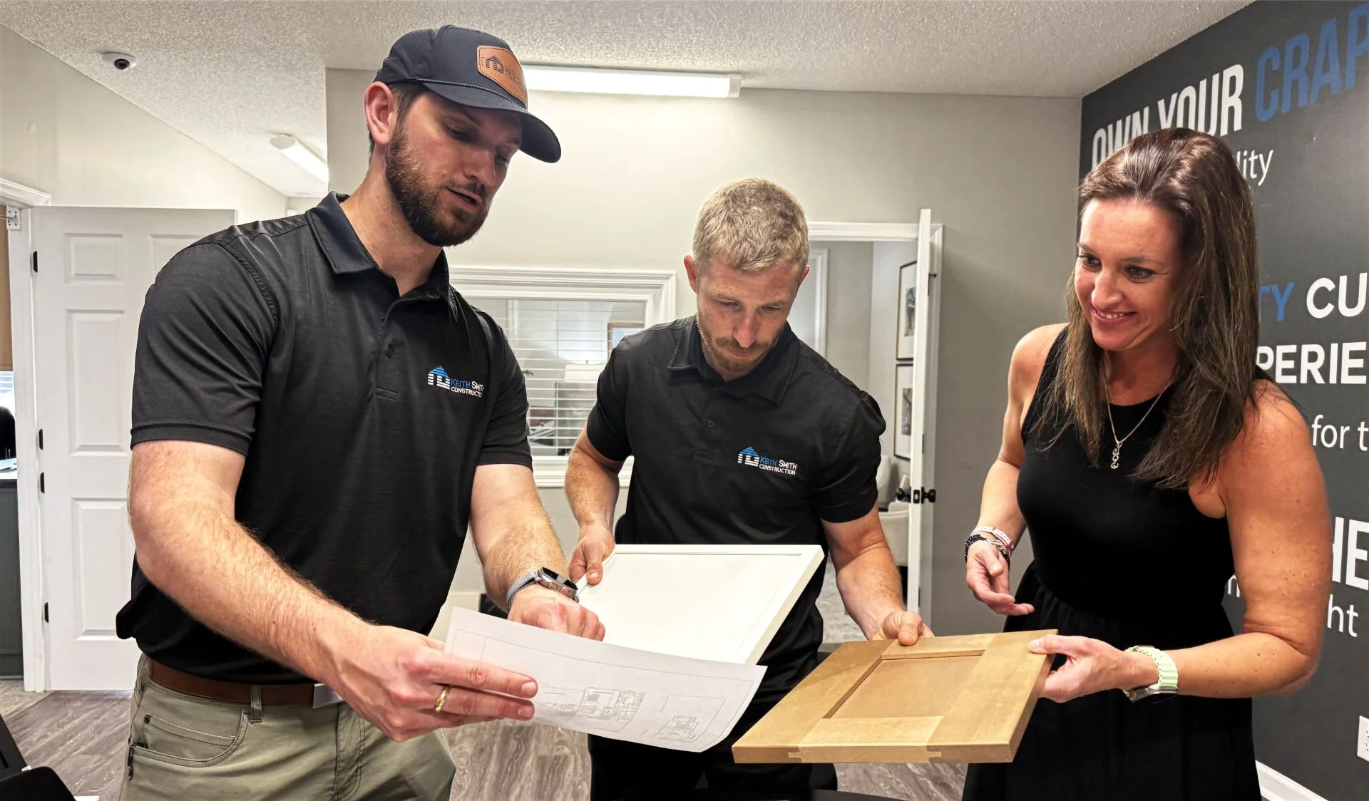 KSC team planning a cabinet remodel project