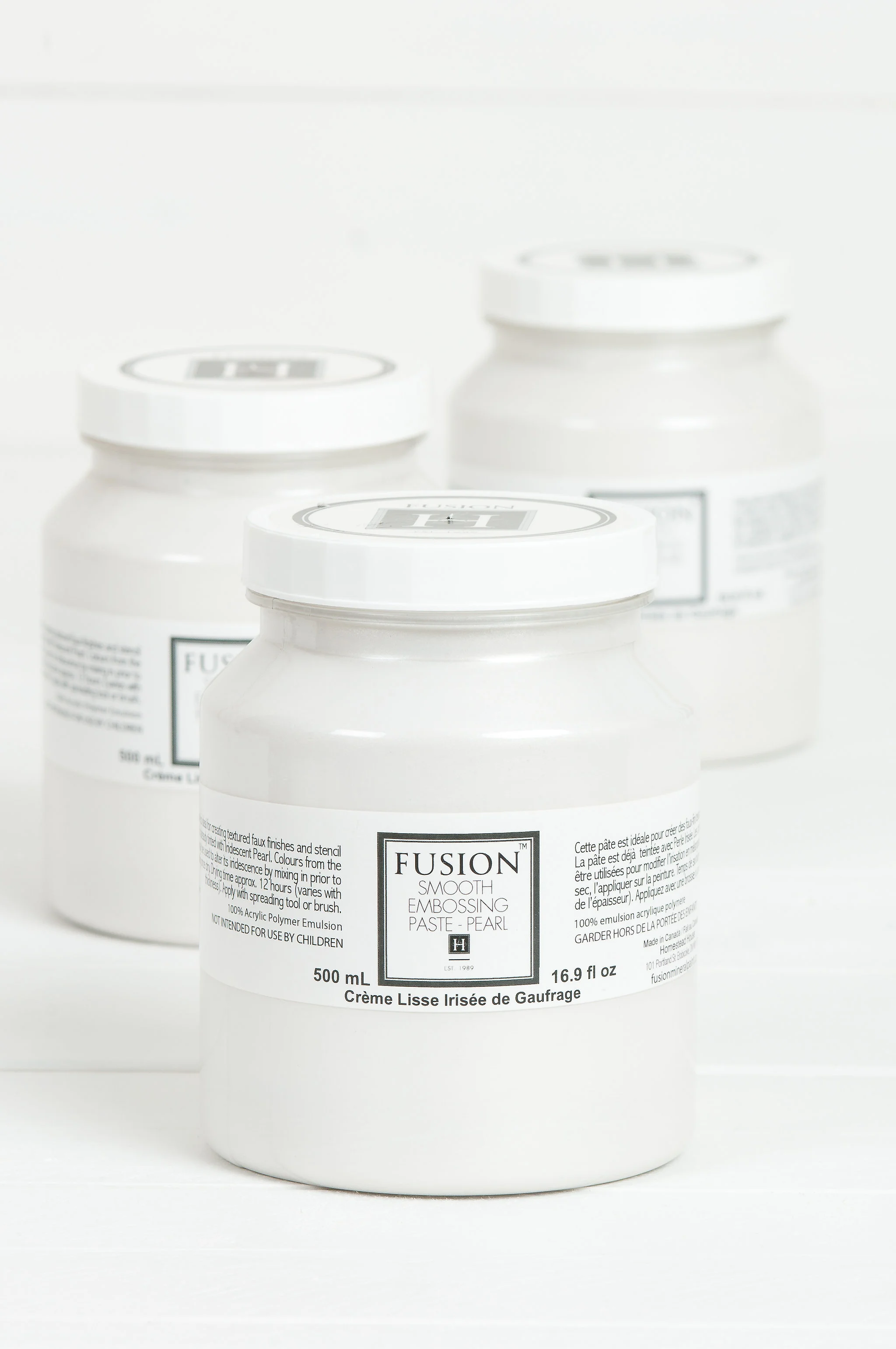 Smooth Pearl Embossing Paste | Fusion