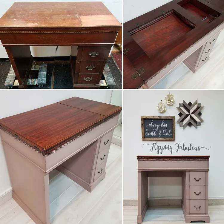 Sewing Desk Vanity Flipping Fabulous Sewing Desk Vanity