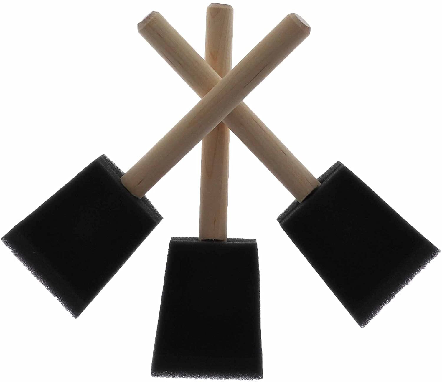 Jen 2" Poly Foam Brush - set of 3