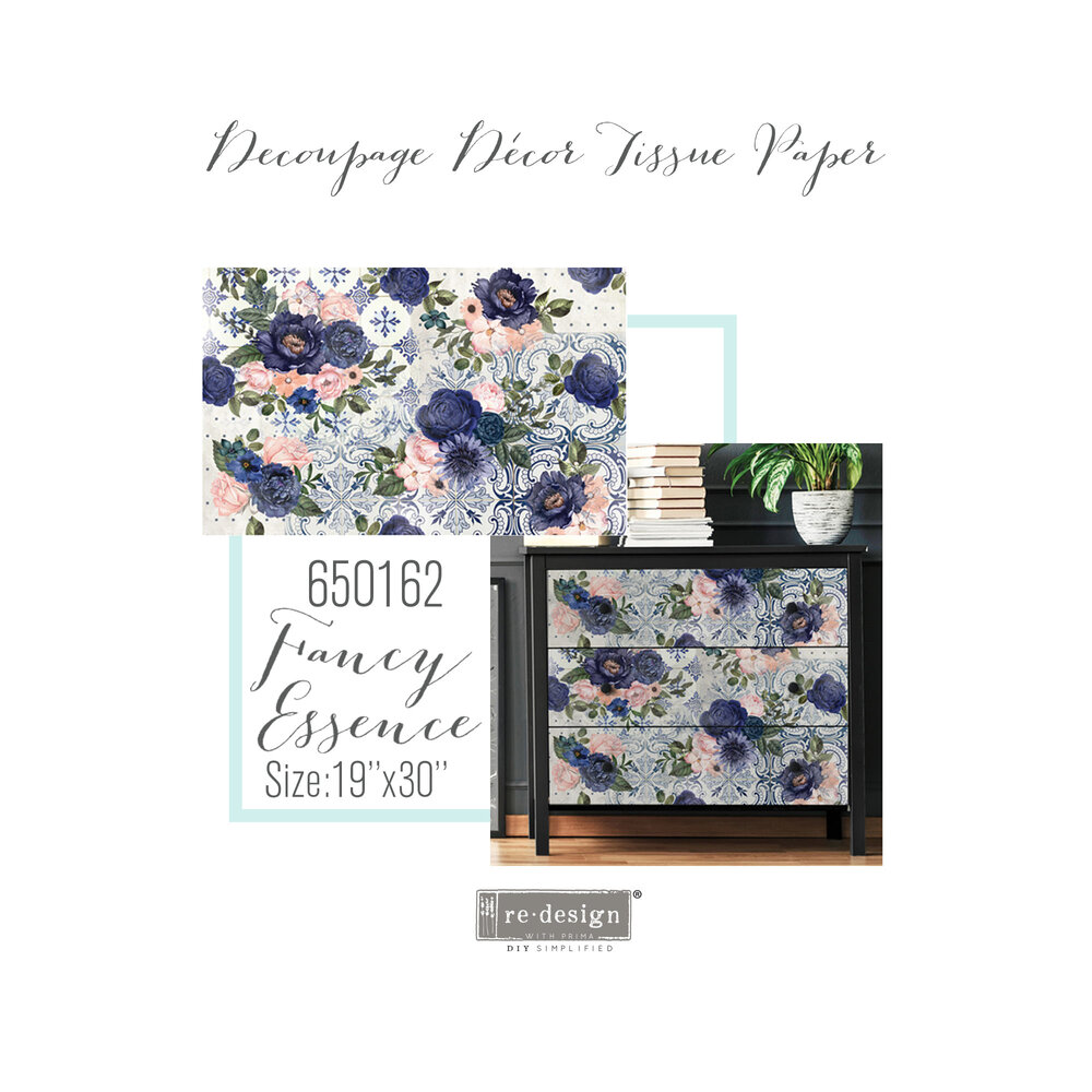 NEW - Découpage Décor Tissue Paper – Fancy Essence — Flipping Fabulous