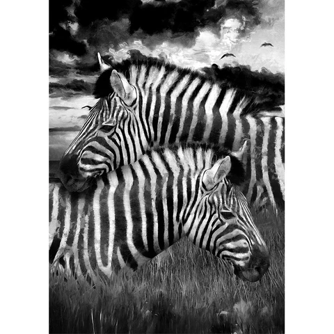 Zebra - Mint by Michelle Decoupage Paper