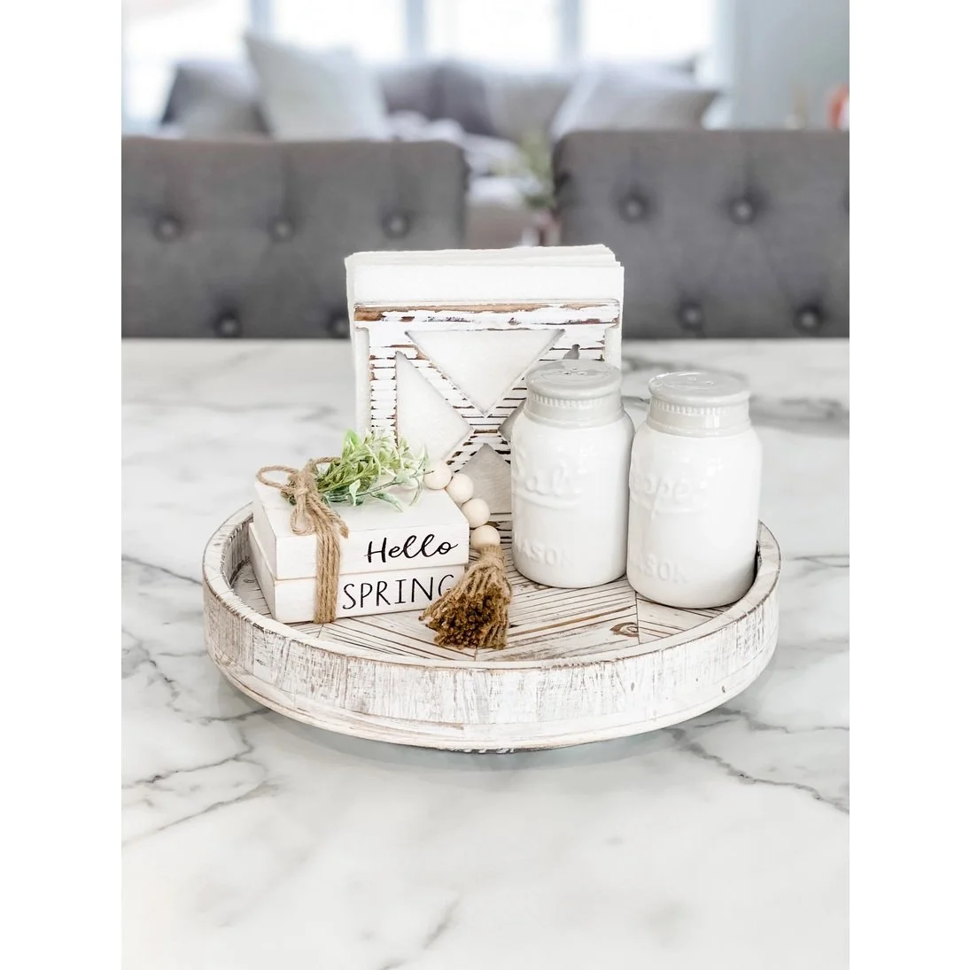 Paper & Pallet Lazy Susan — Flipping Fabulous