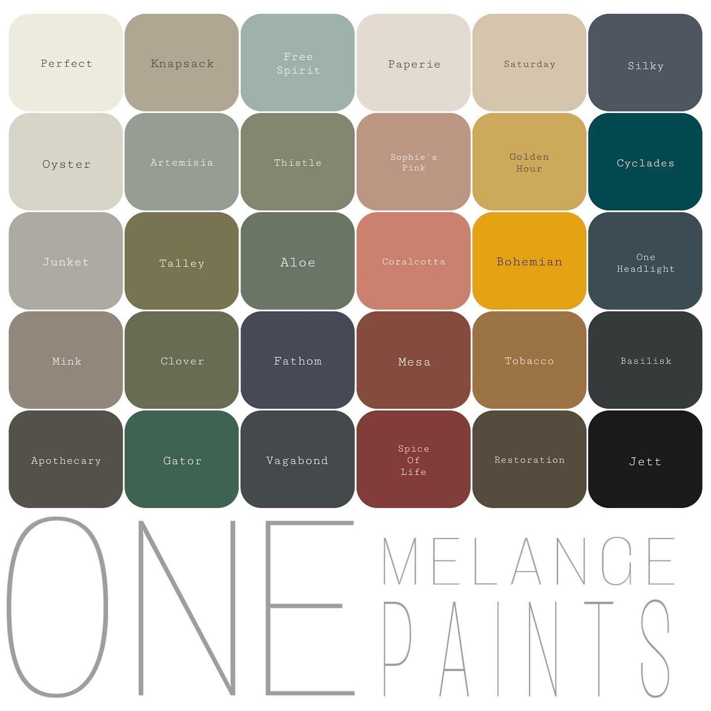 Melange ONE Paints