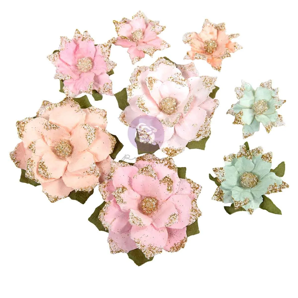 Christmas Blush Collection Flowers – Warm & Cozy – 8 pcs