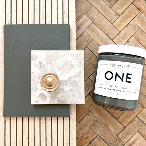 ONE: Oyster Gray — Melange paints