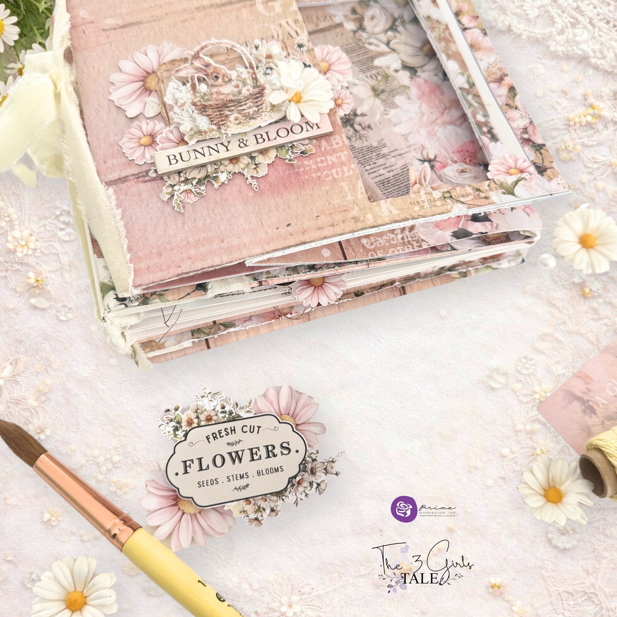 Spring Scrapbook / Mixed Media Release