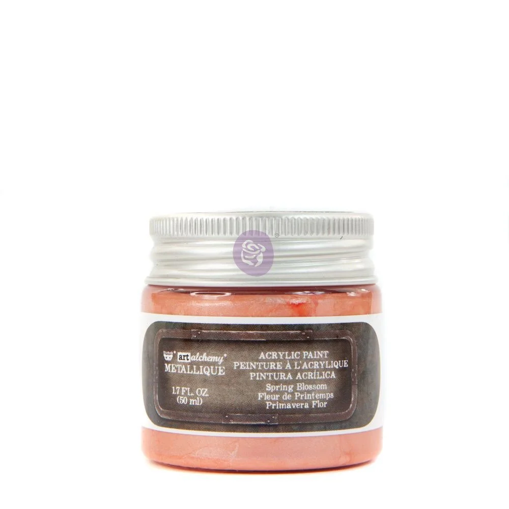 Art Alchemy- Metallique Acrylic Paint – Spring Blossom 1.7 fl.oz (50ml) | Finnabair