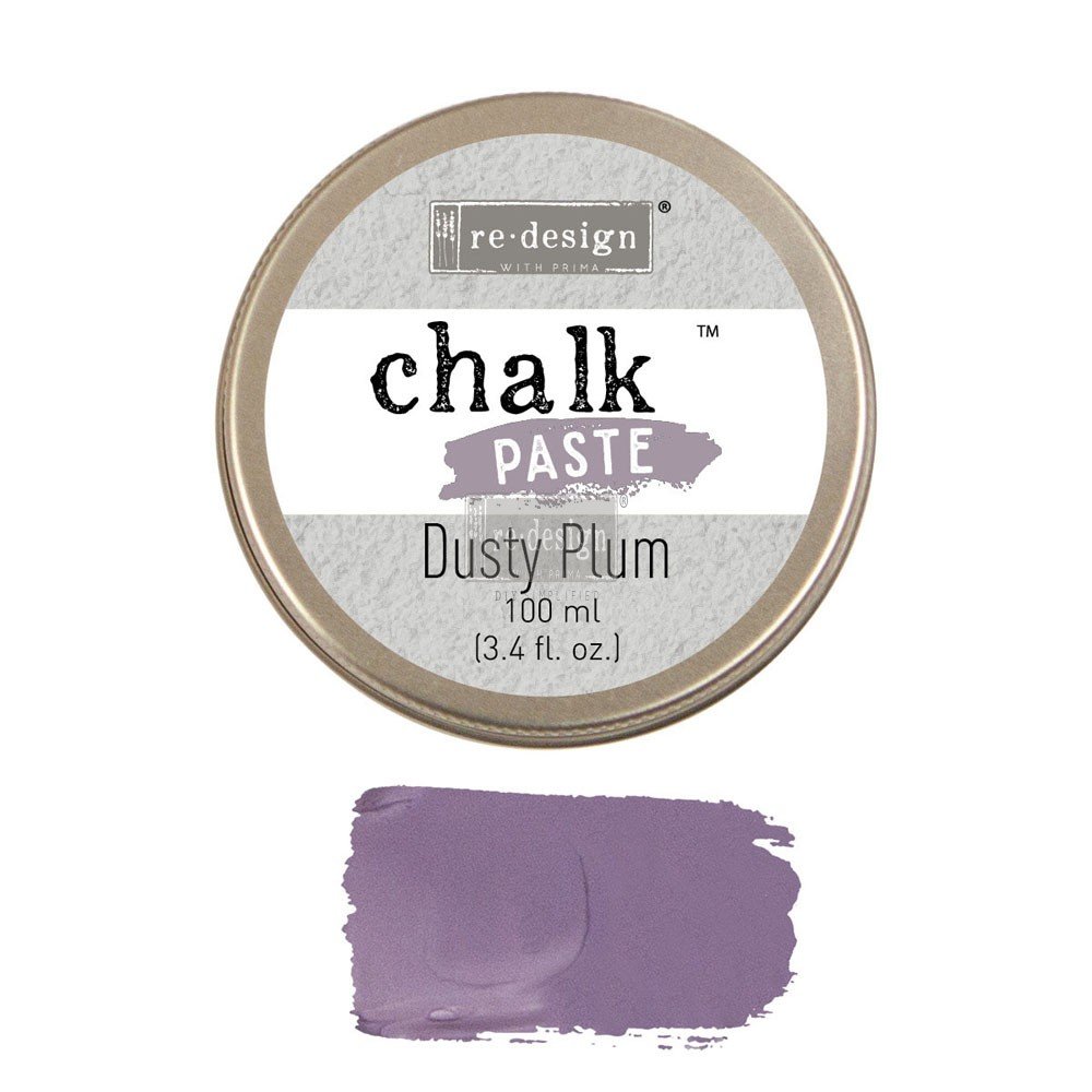 Redesign Chalk Paste – Dusty Plum – 1 jar, 100 ml (3.4 fl oz)