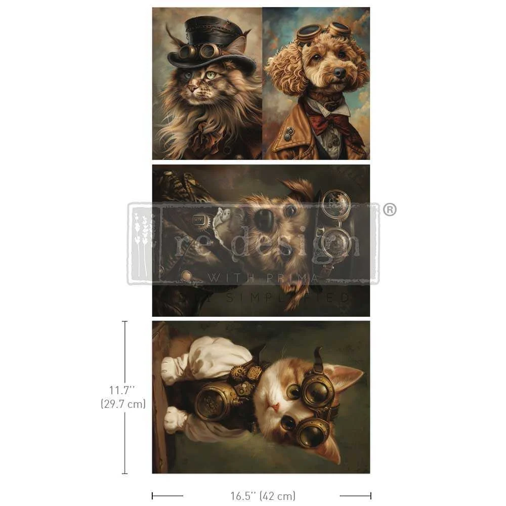 Favorite Pets A3 Decoupage Pack