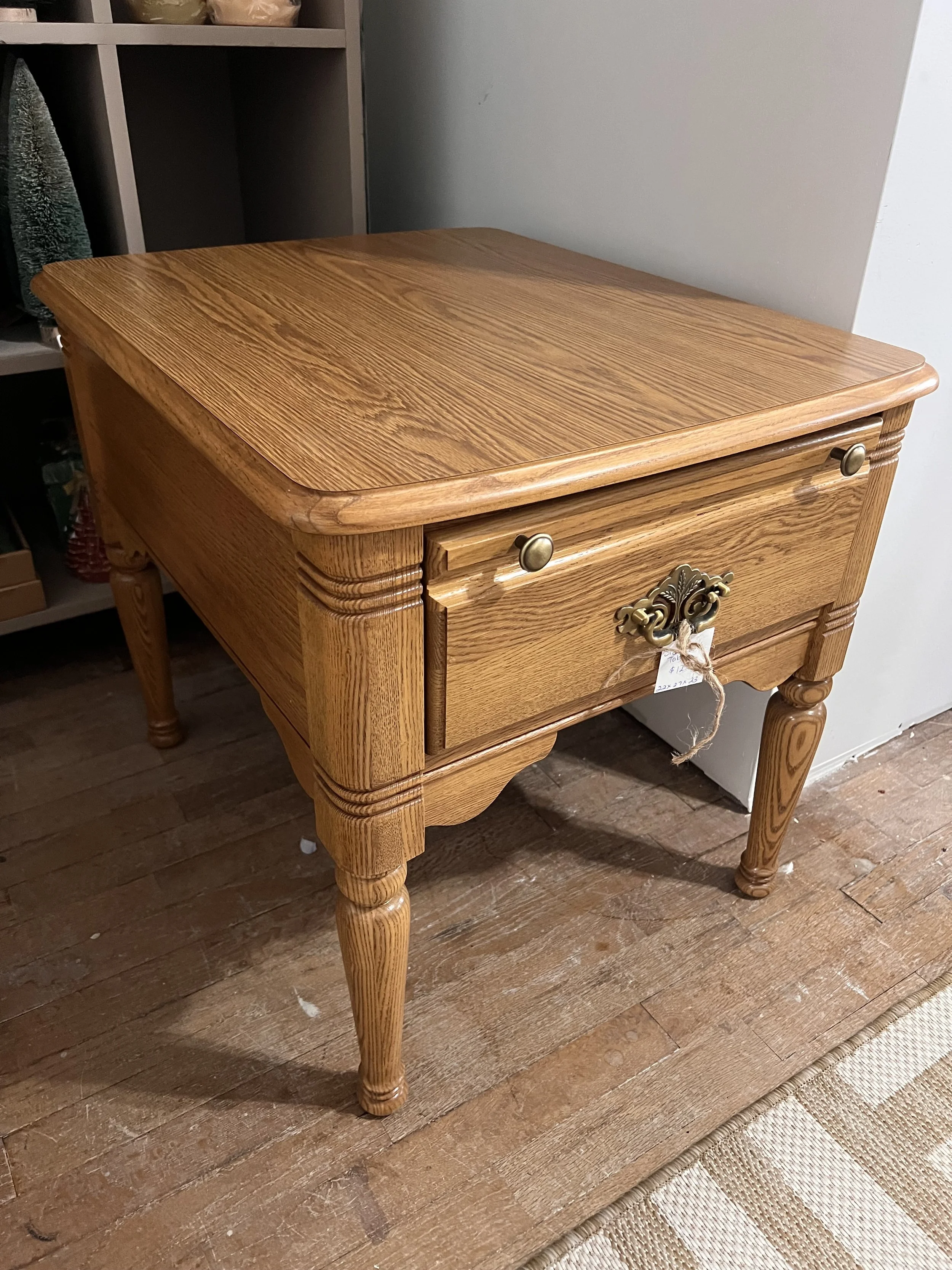 Light Oak Side Table