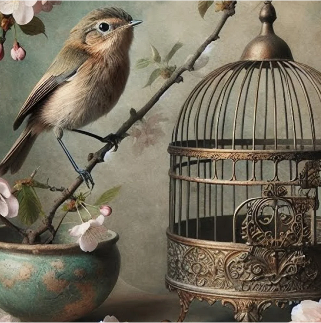 Screenshot 2025-07-11 at 21-31-05 Antique Cage - A1 size large Decoupage Paper – Three Yellow Goats.png