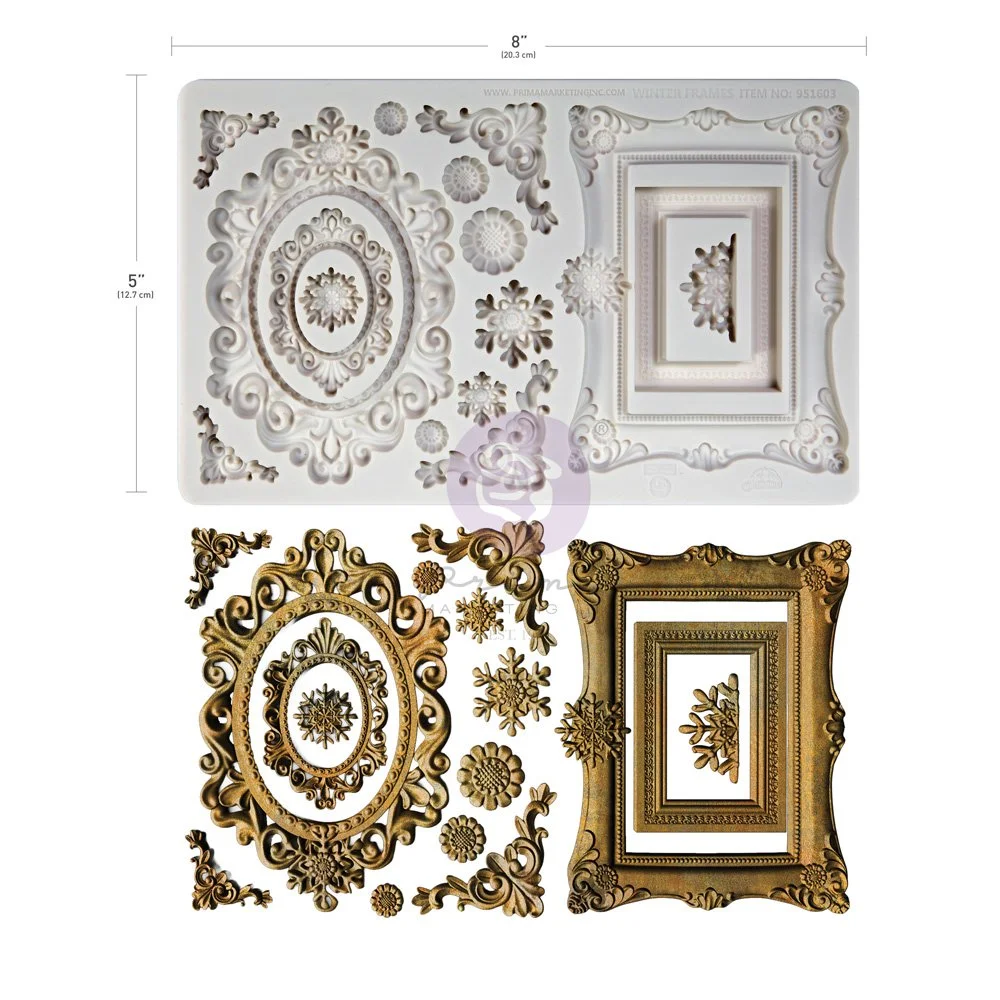 Winter Frames – 1 pc, 5″x8″x8mm