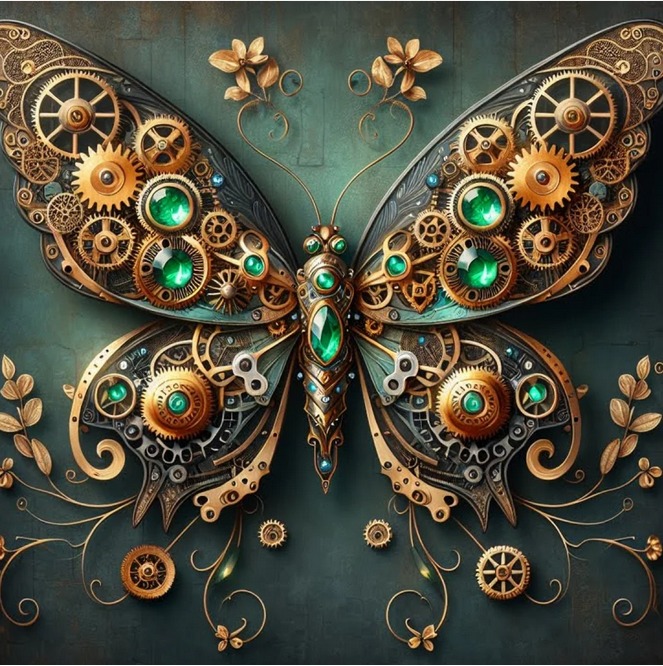Screenshot 2025-07-11 at 15-18-31 Steampunk Butterfly - A1 Size large decoupage paper – Three Yellow Goats.png