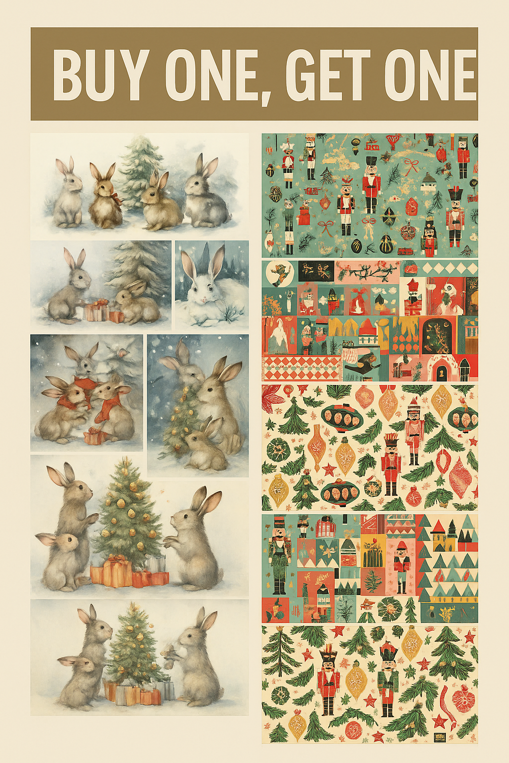 Bunny Wonderland & Nutcracker Happiness